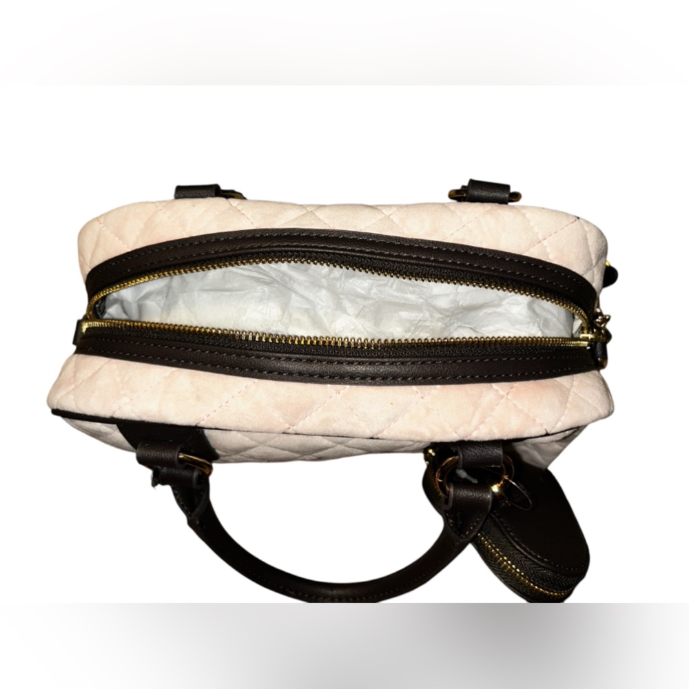 Juicy Couture Royal Satchel Light Pink/Clay&Chocolate/wallet. 4 piece NEW🔥 - Picture 14 of 16